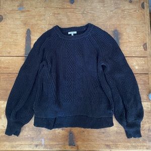 Madewell Balloon Sleeve Sweater